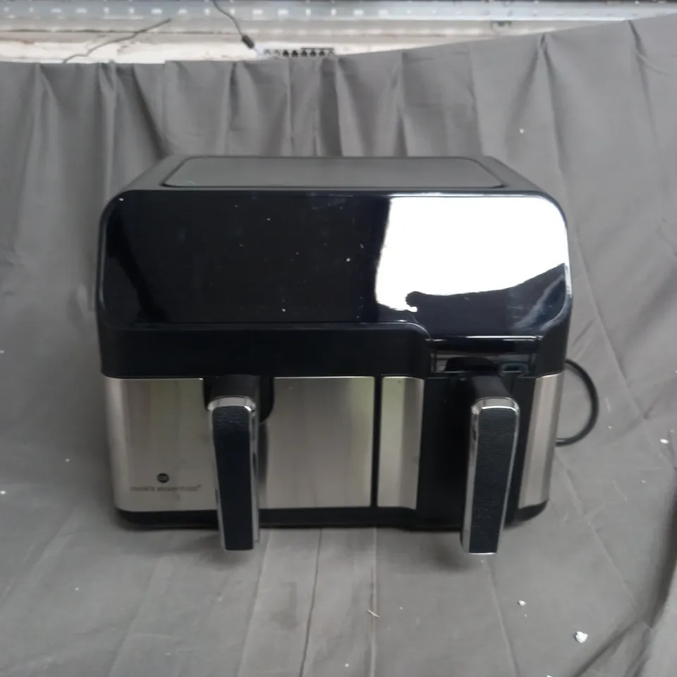 BOXED OUTLET COOK'S ESSENTIALS DUAL AIR FRYER