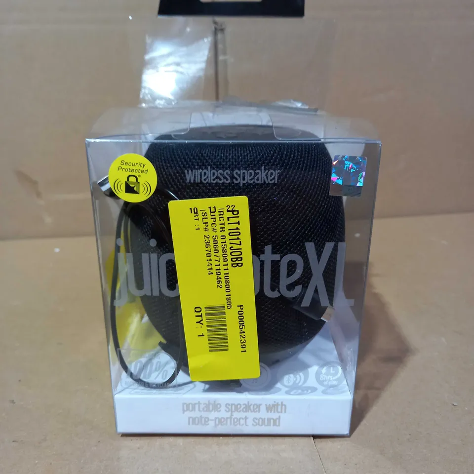 JUICENOTE XL WIRELESS SPEAKER