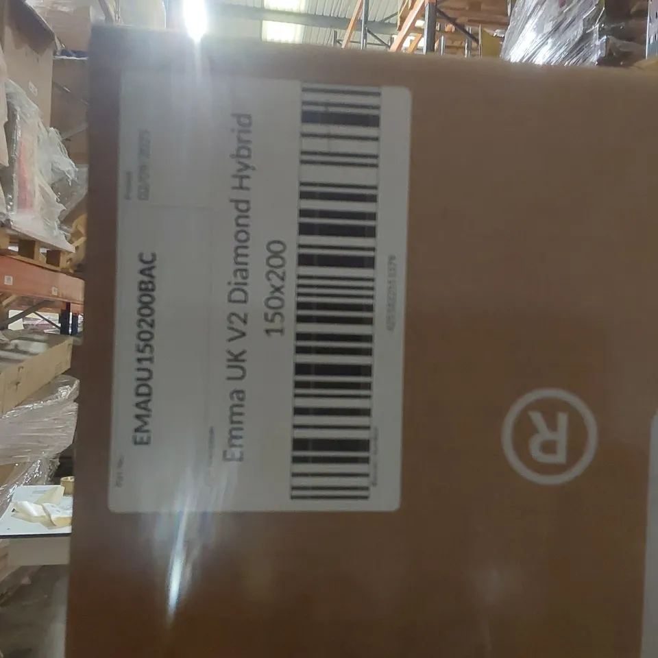 BRAND NEW BOXED EMMA UK V2 DIAMOND HYBRID 150 x 200CM KING SIZE MATTRESS