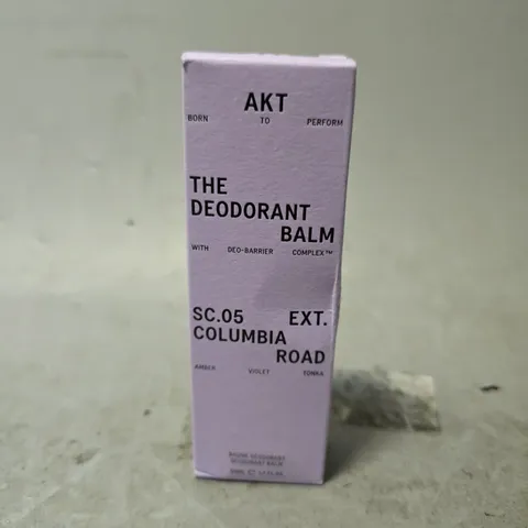 BOXED AKT THE DEODORANT BALM SOLUMBIA ROAD 