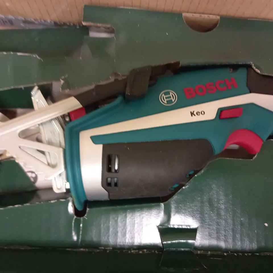 BOSCH KEO CORDLESS GARDEN SAW WITH INTEGRATED 10.8v LITHIUM-ION BATTERY