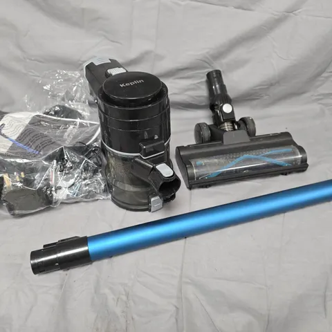 KEPLIN HANDHELD VACUUM CLEANER WITH EXTENSION WAND AND FLOOR BRUSH