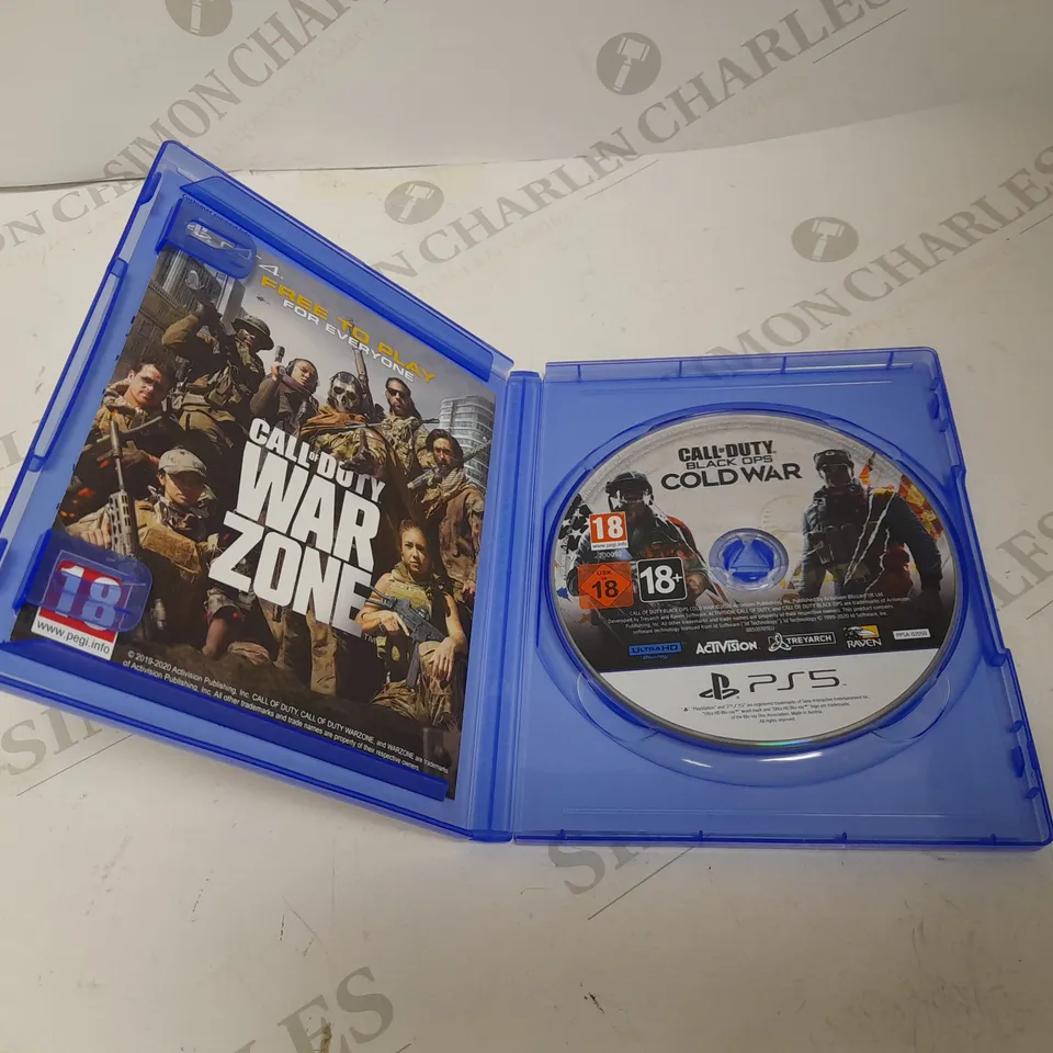 CALL OF DUTY BLACK OPS COLD WAR - PS5 RRP £35.99
