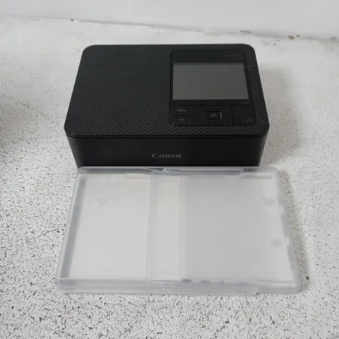 BOXED CANON SELPHY COMPACT PHOTO PRINTER IN BLACK