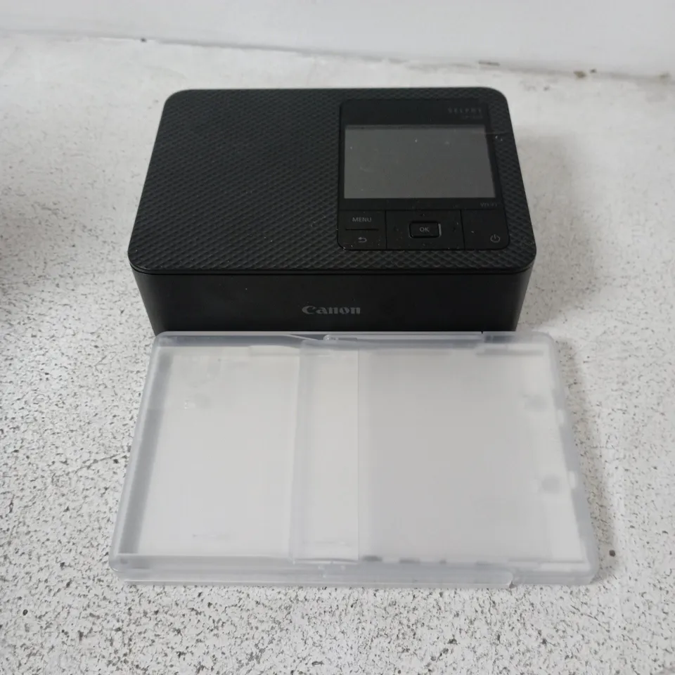 BOXED CANON SELPHY COMPACT PHOTO PRINTER IN BLACK