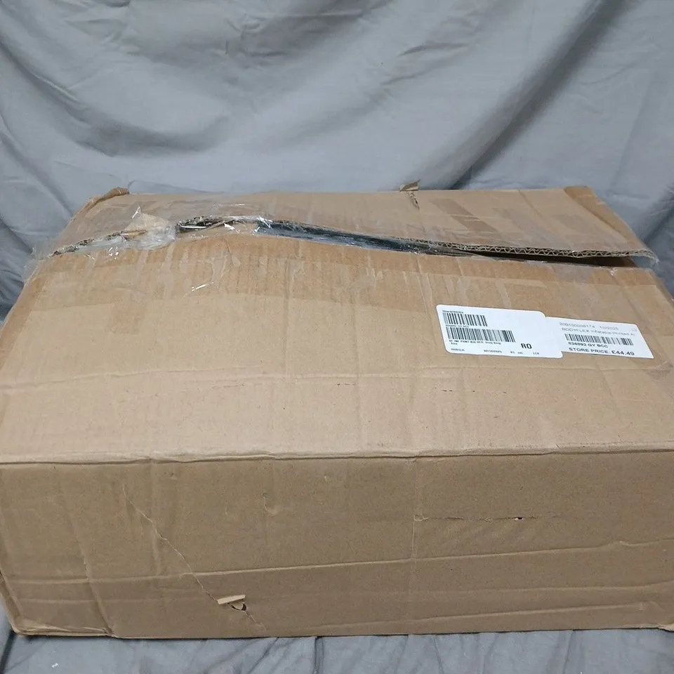 BODY FLEX INFLATABLE AIRBED IN GREY - KING