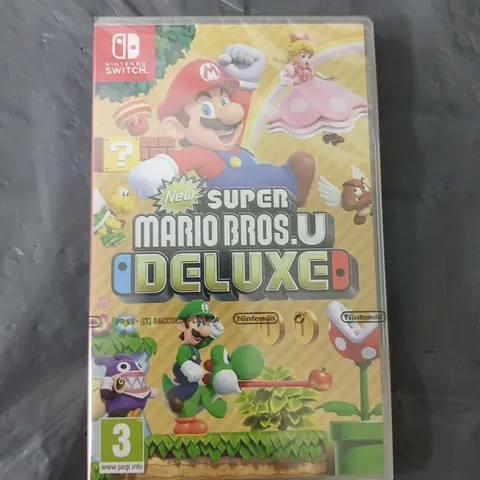 SEALED NINTENDO SWITCH SUPER MARIO BROS U DELUXE