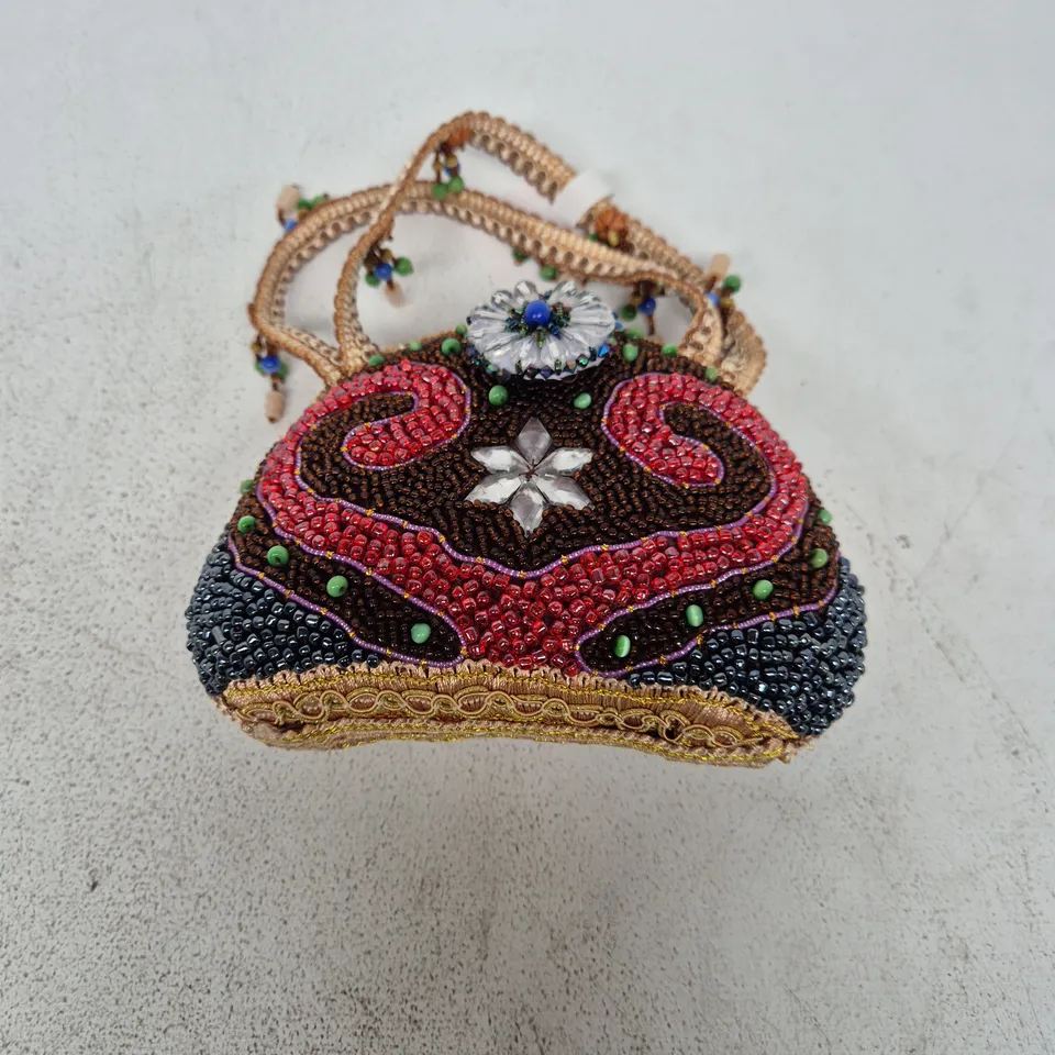 Butler & Wilson - Beaded multicolour evening bag clutch with beaded strap