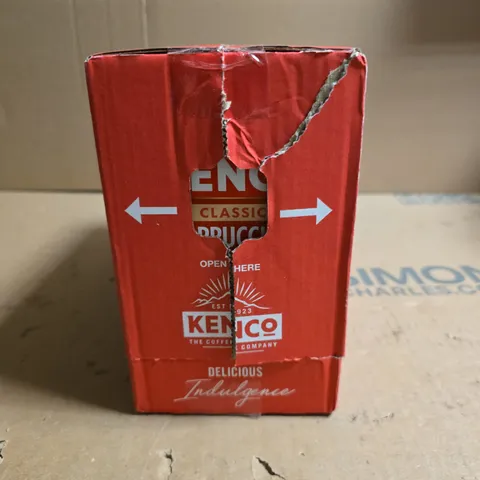 KENCO INSTANT CAPPUCCINO REGULAR, 5 X 118.4 G (8 X 14.8 G SACHETS)