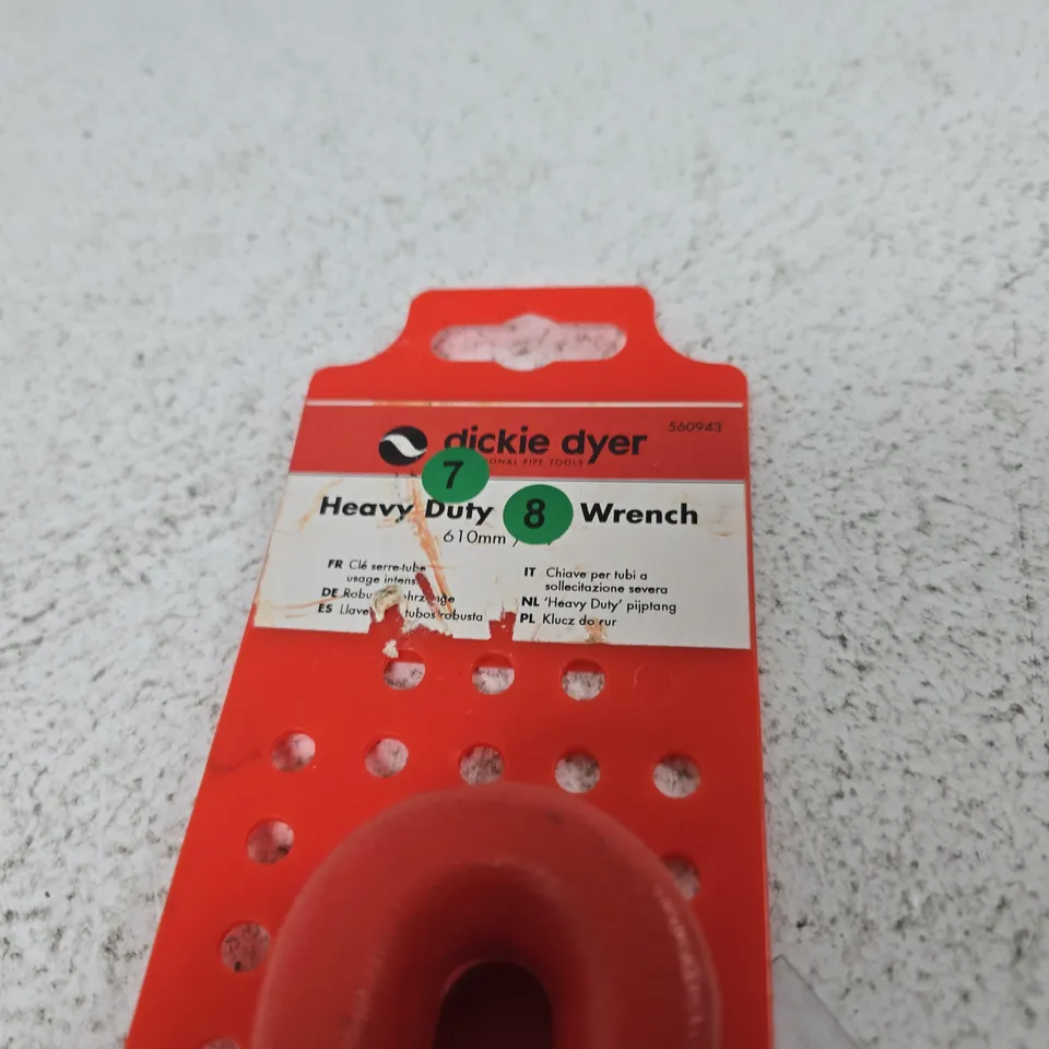 DICKIE HEAVY DUTY WRENCH 610MM