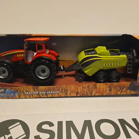 XCELER8 UNIVERSE TRACTOR AND TRAILER TOY SET