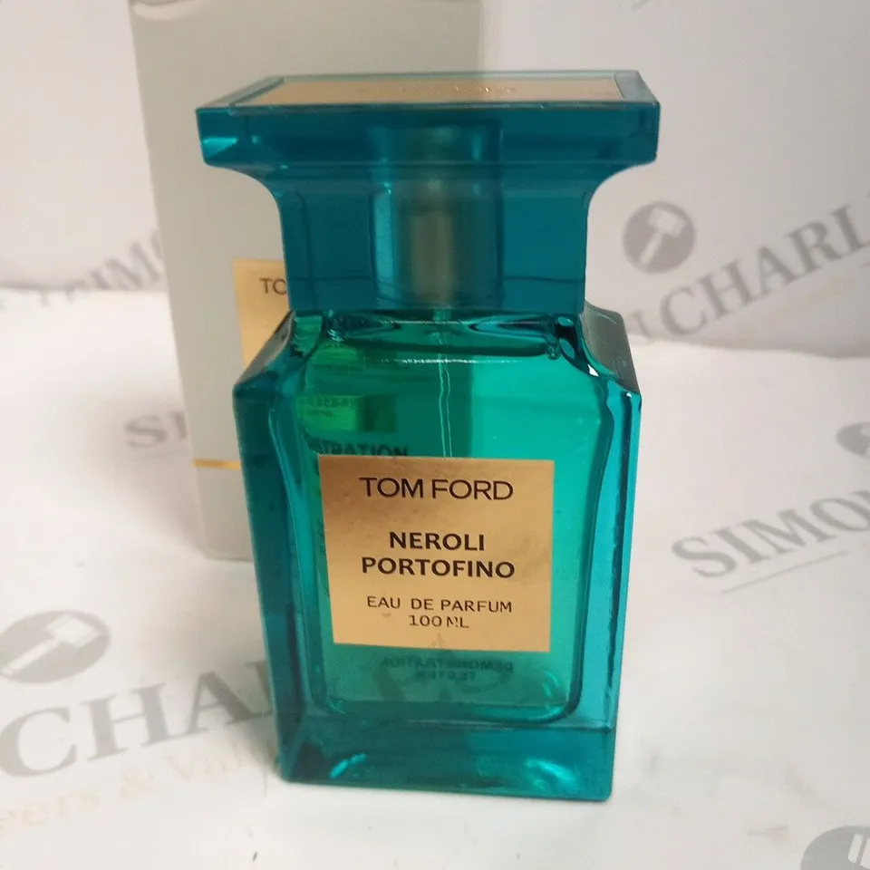 BOXED TOM FORD NEROLI PORTOFINO EAU DE PARFUM 100ML DEMONSTRATION TESTER