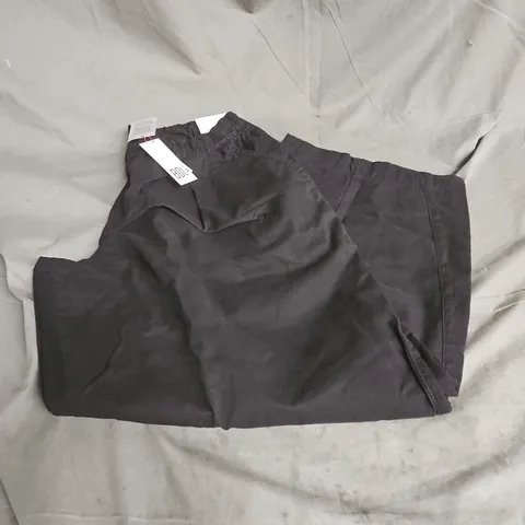 BDG PICKFORD BOBBI BAGGY LOW RISE TROUSERS IN BLACK SIZE L