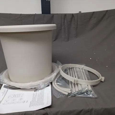BOXED MY GARDEN STORIES TRELLIS PLANTER WITH SOLAR BIRD