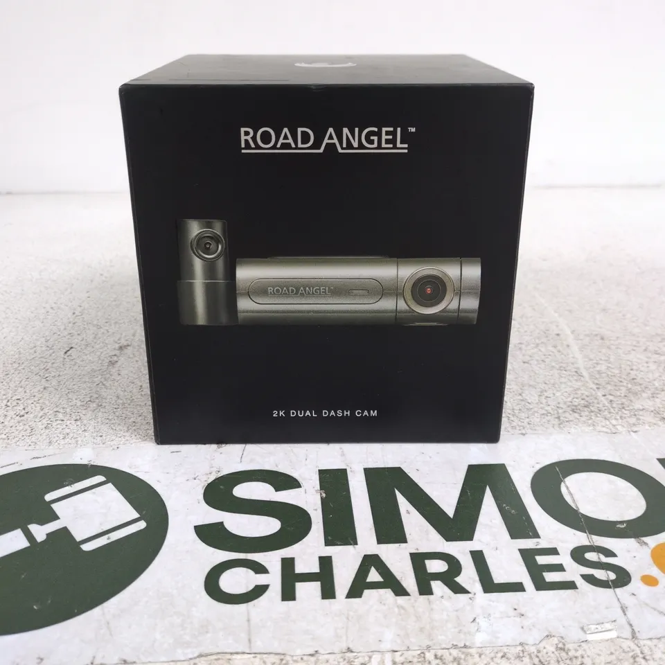 ROAD ANGEL 2K DUAL DASH CAM – BOXED