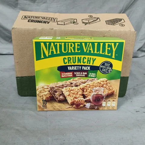 NATURE VALLEY CRUNCHY VARIETY PACKS - 5 X 10-BARS