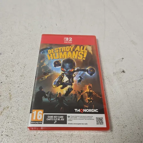 DESTROY ALL HUMANS! – NINTENDO SWITCH 2 GAME (BOXED)