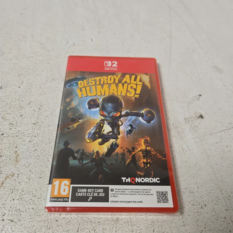 DESTROY ALL HUMANS! – NINTENDO SWITCH 2 GAME (BOXED)