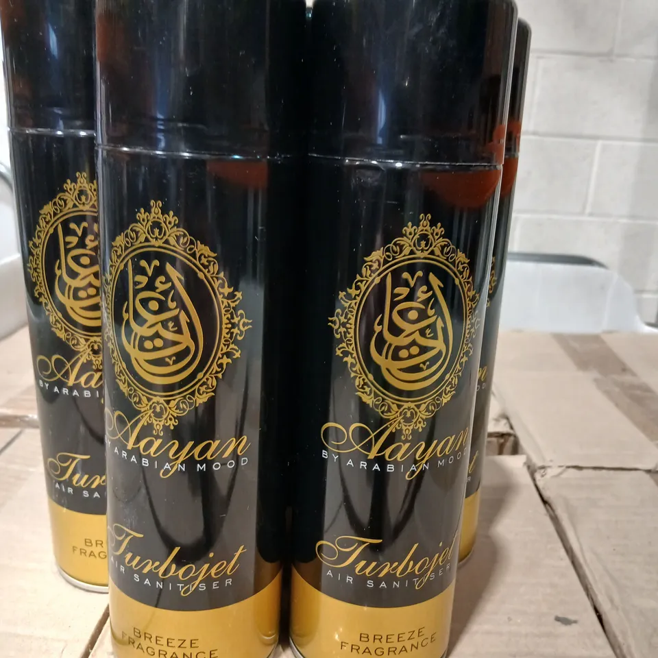 APPROXIMATELY 300 ASSORTED AAYAN AIR SANITISERS 500ML