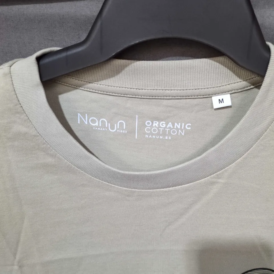 NANUN ORGANIC COTTON T‑SHIRT – MEN'S, UK M
