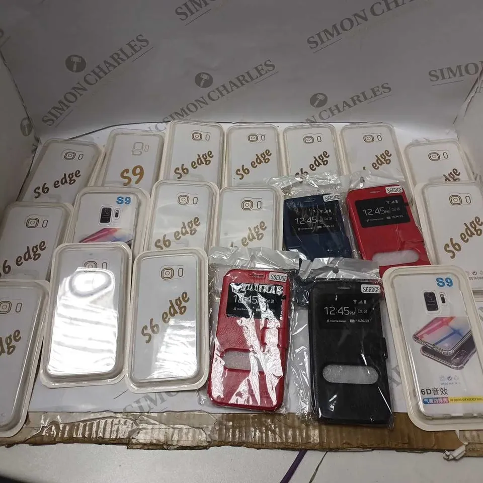 ASSORTED LOT OF 20 PHONE CASES TO INCLUDE DIFFERENT COLOURS AND STYLES 