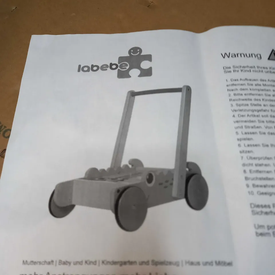 LABEBE BABY PUSH BABY WALKER