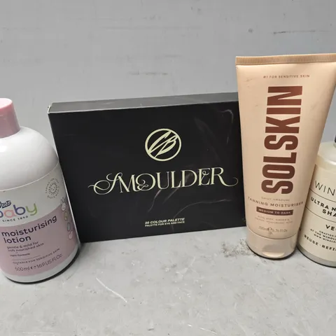APPROXIMATELY 13 ASSORTED HEALTH & BEAUTY ITEMS TO INCLUDE - BOOTS BABY MOISTURIZING LOTION , SOLSKIN TANNING MOISTURISER ETC