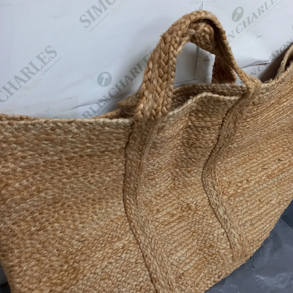 K BY KELLY HOPPEN SET OF 2 JUTE BAGS