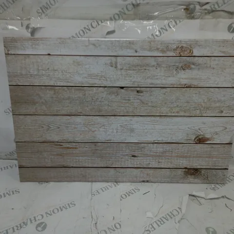 NAVARIS MAGNETIC MEMO BOARD WOODEN PLANKS