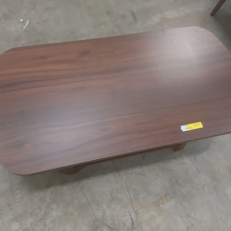 PEDESTAL COFFEE TABLE WITH STORAGE