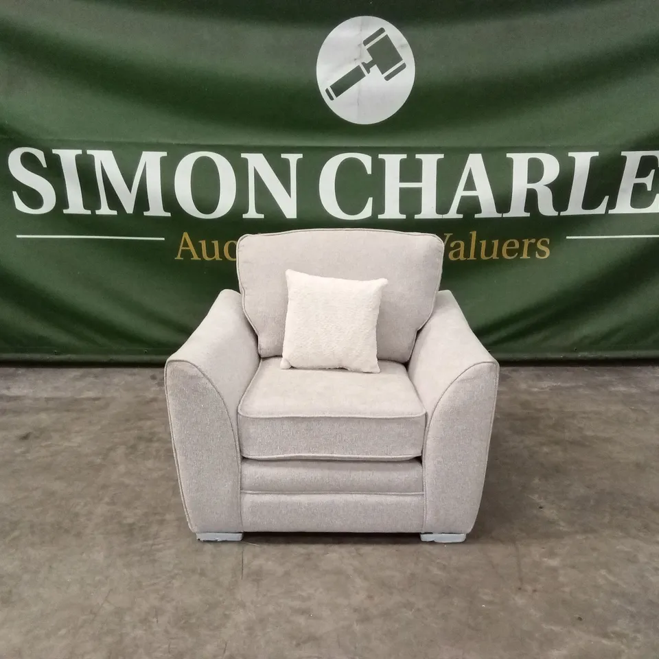 TRINITY FABRIC ARMCHAIR - NATURAL RRP £749