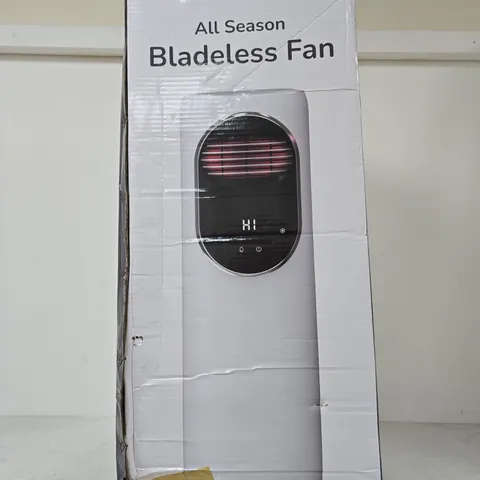 BLISS & BEYOND ALL SEASON BLADELESS FAN – BOXED