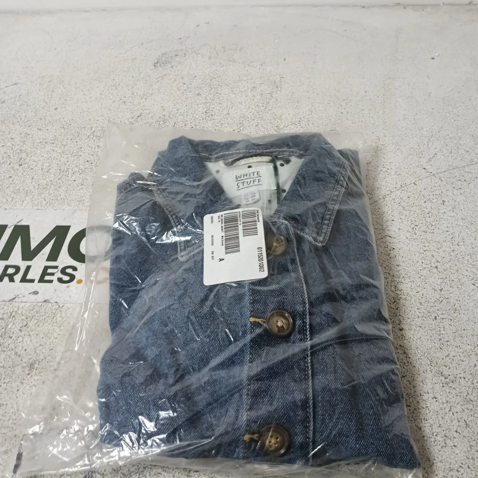 WHITE STUFF CARRIE DENIM JACKET - SIZE 10R
