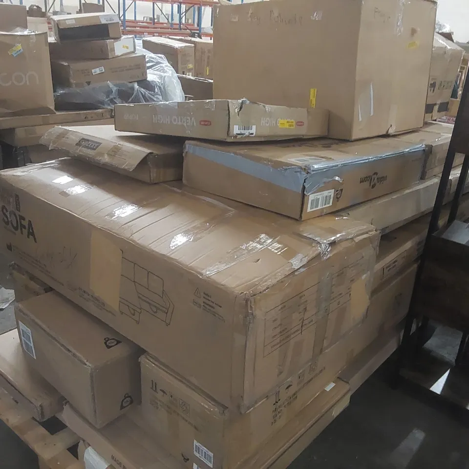 PALLET CONTAINING A VERY LARGE QUANTITY OF ASSORTED FURNITURE PARTS