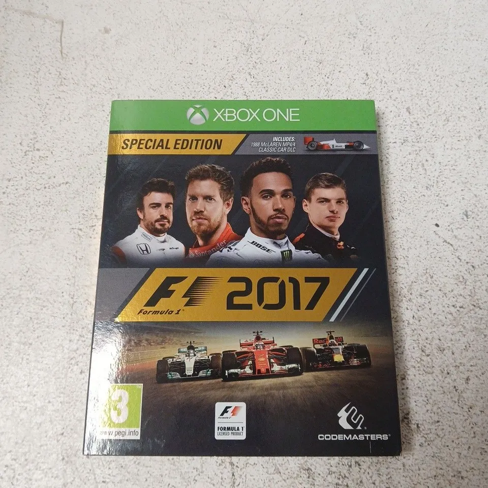 F1 2017 SPECIAL EDITION FOR XBOX ONE