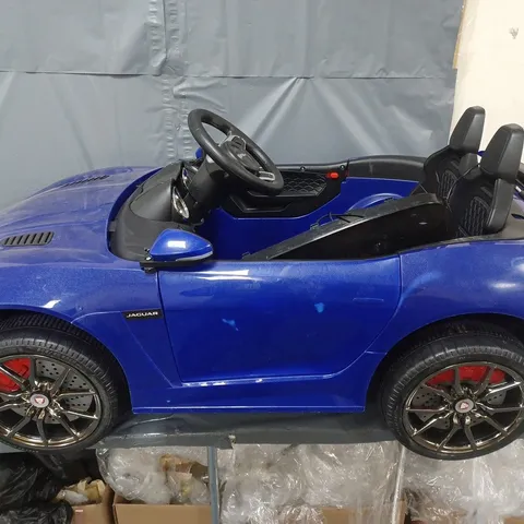 CHILDRENS JAGUAR RIDE ON TOY - COLLECTION ONLY