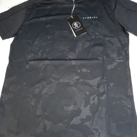 GYMKING DEBOSSED SS T-SHIRT SIZE S
