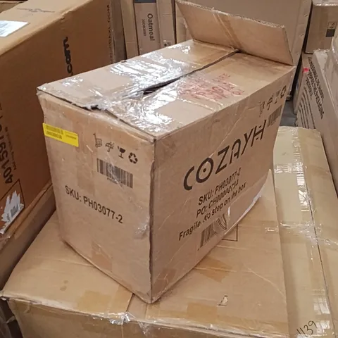 BOXED SIDE TABLE - BLACK (1 BOX)