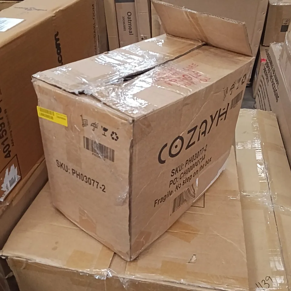 BOXED SIDE TABLE - BLACK (1 BOX)