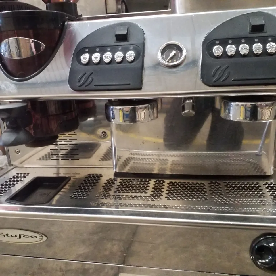 STAFCO 2 GROUP COMMERCIAL COFFEE MACHINE