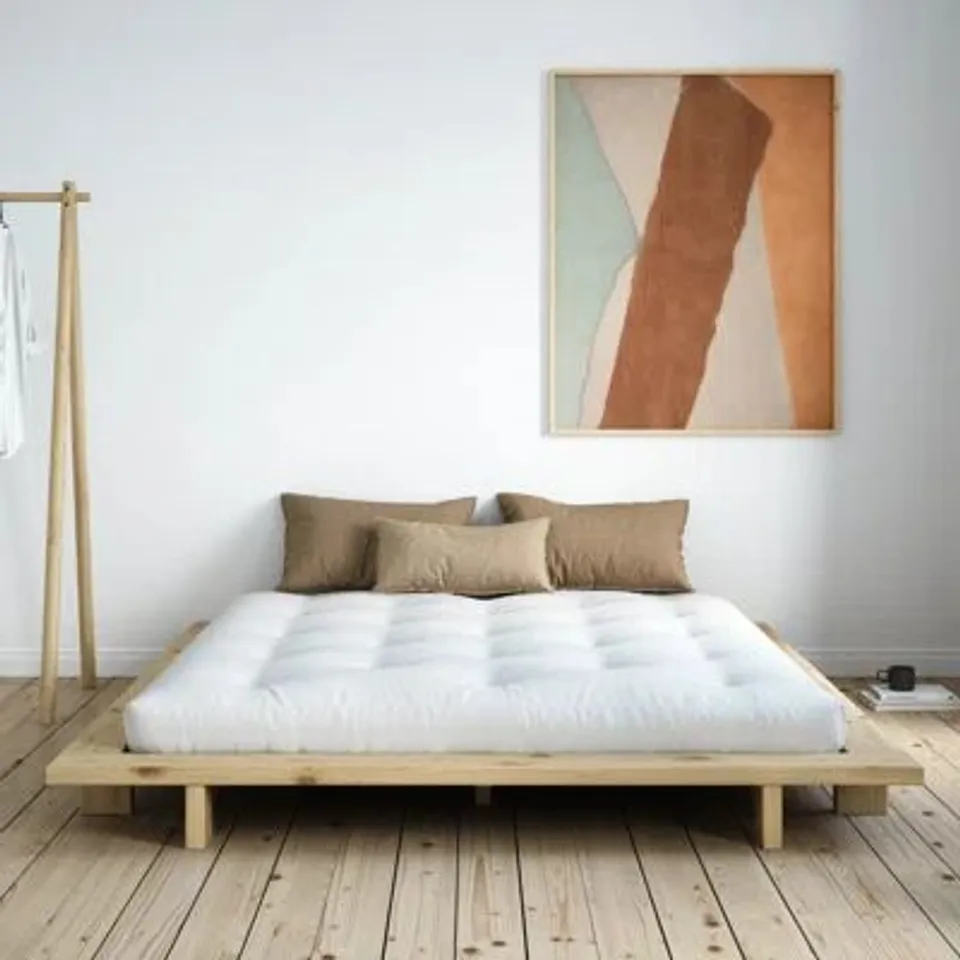 BOXED JAPAN BED FRAME - SIZE UNSPECIFIED (2 BOXES)