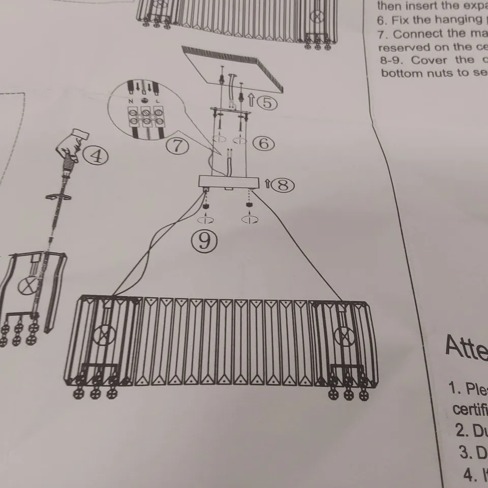 BOXED CEILING LIGHT