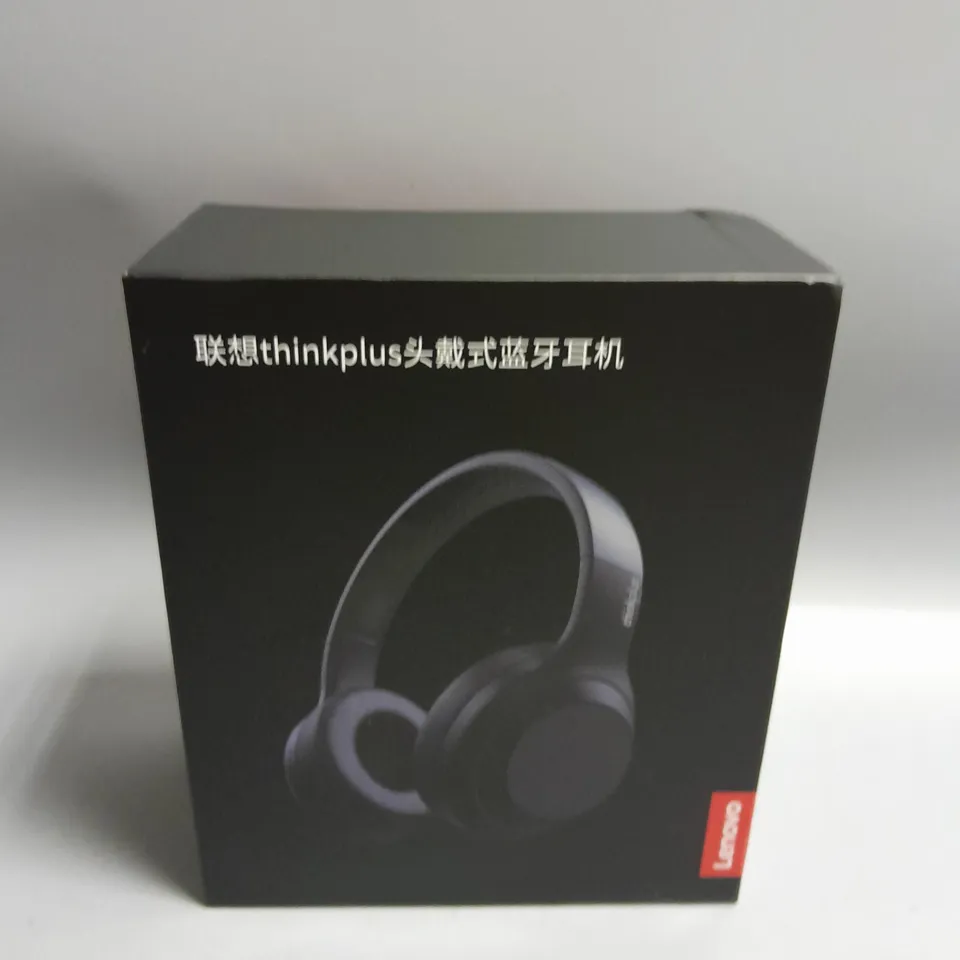 BOXED LENOVO THINK PLUS HEADPHONES BLACK