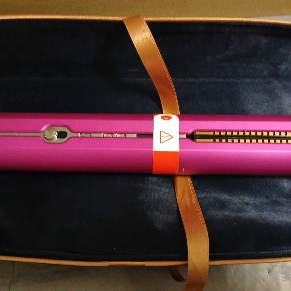 BOXED DYSON CORRALE HAIR STRAIGHTENERS - PINK