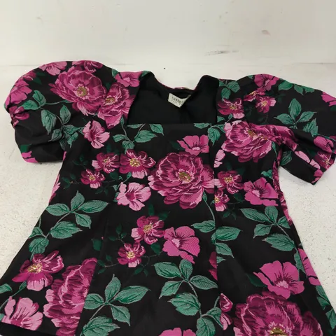 THREESIXTY FASHIONS FLORAL PRINT TOP - 12