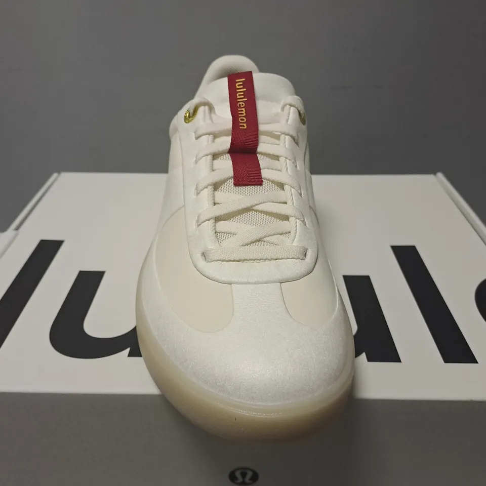 BOXED LULULEMON CITY VERSE SNEAKER IN WHITE - UK 8.5