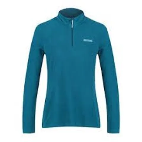BRAND NEW REGATTA  WOMEN'S SWEETHART LIGHTWEIGHT HALF-ZIP FLEECE IN STORM BLUE - SIZE 24