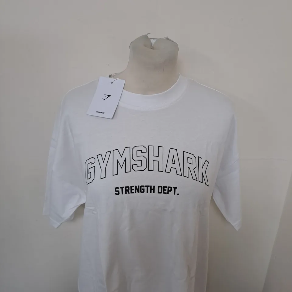 GYMSHARK STRENGTH DEPARTMENT OVERSIZED T-SHIRT SIZE S