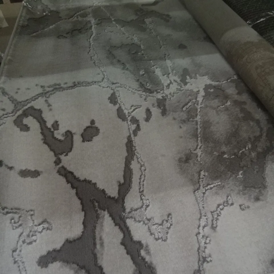 SCHAFFA GREY RUG 160X230CM