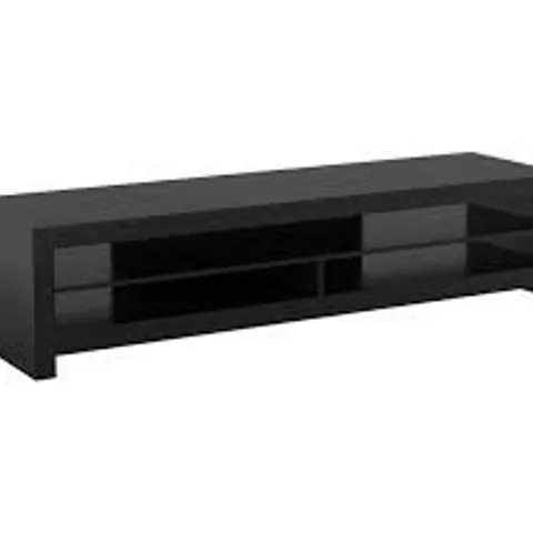 BOXED AVF CALIBRE CA180RBO 1800mm TV STAND – BLACK OAK (1 BOX)